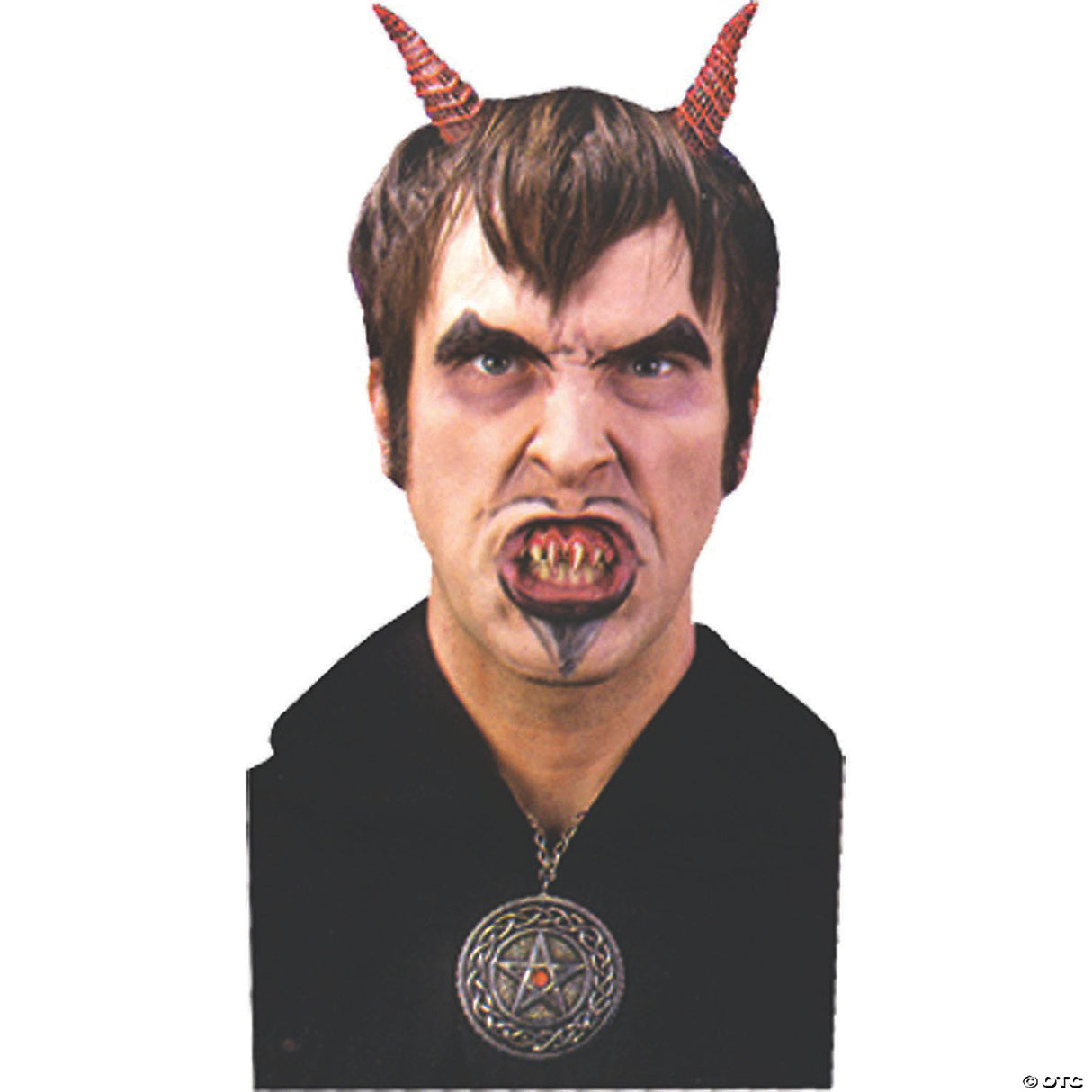 Devil Instant Costume Accessory Kit With Teeth