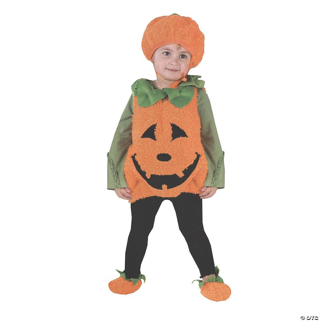 Baby Girl’s Pumpkin Cutie Pie Vest Costume - 24 Months - Halloween Costume Dress