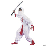 WHITE NINJA DLX CHILD SML - Halloween Costume Cosplay & Party Outfit For Kids