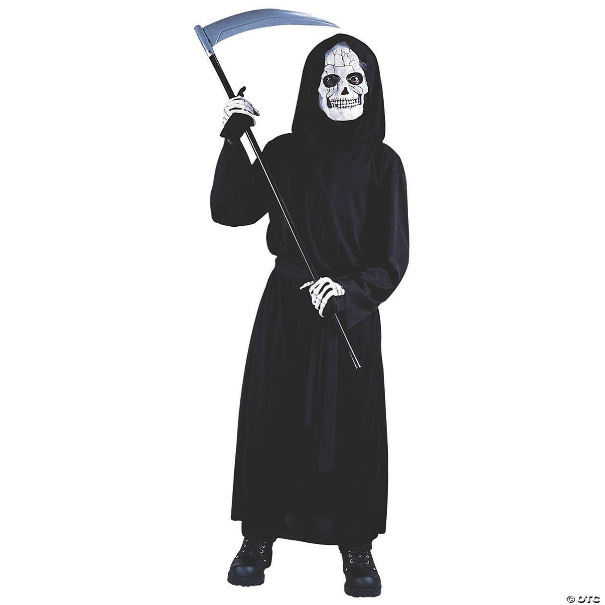 Boy's Grave Reaper Costume - Halloween Costume Outfit Dress Up Party
