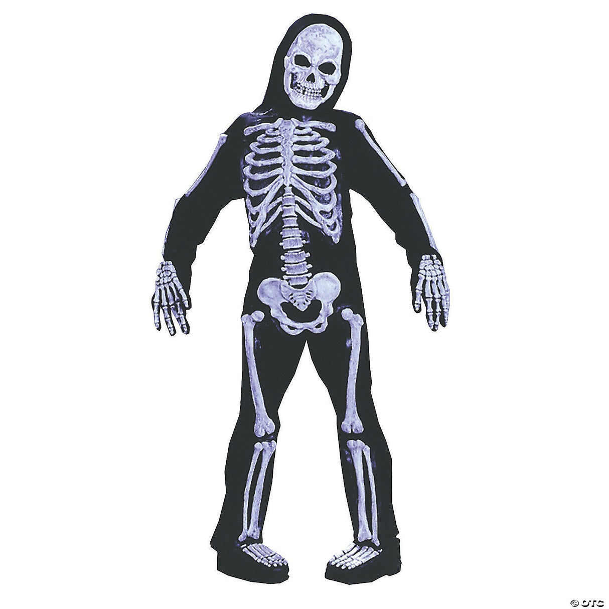 SKELEBONES CHILD LARGE - Halloween Costume Cosplay & Party Outfit For Kids