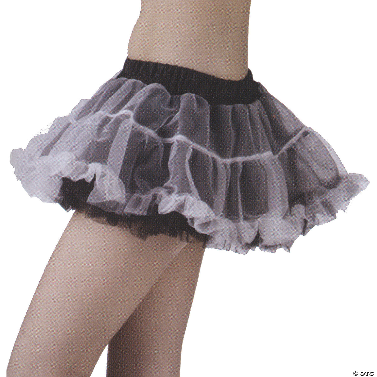 REVERSIBLE TUTU SKIRT BLACK/WHITE