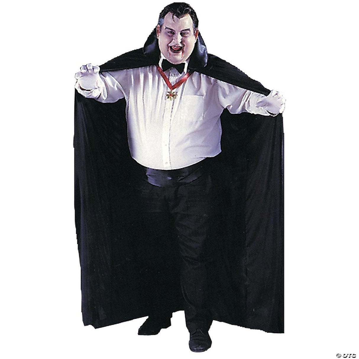 Adult Ghost Print Poncho Costume – Spooky Halloween Party Outfit for Adults