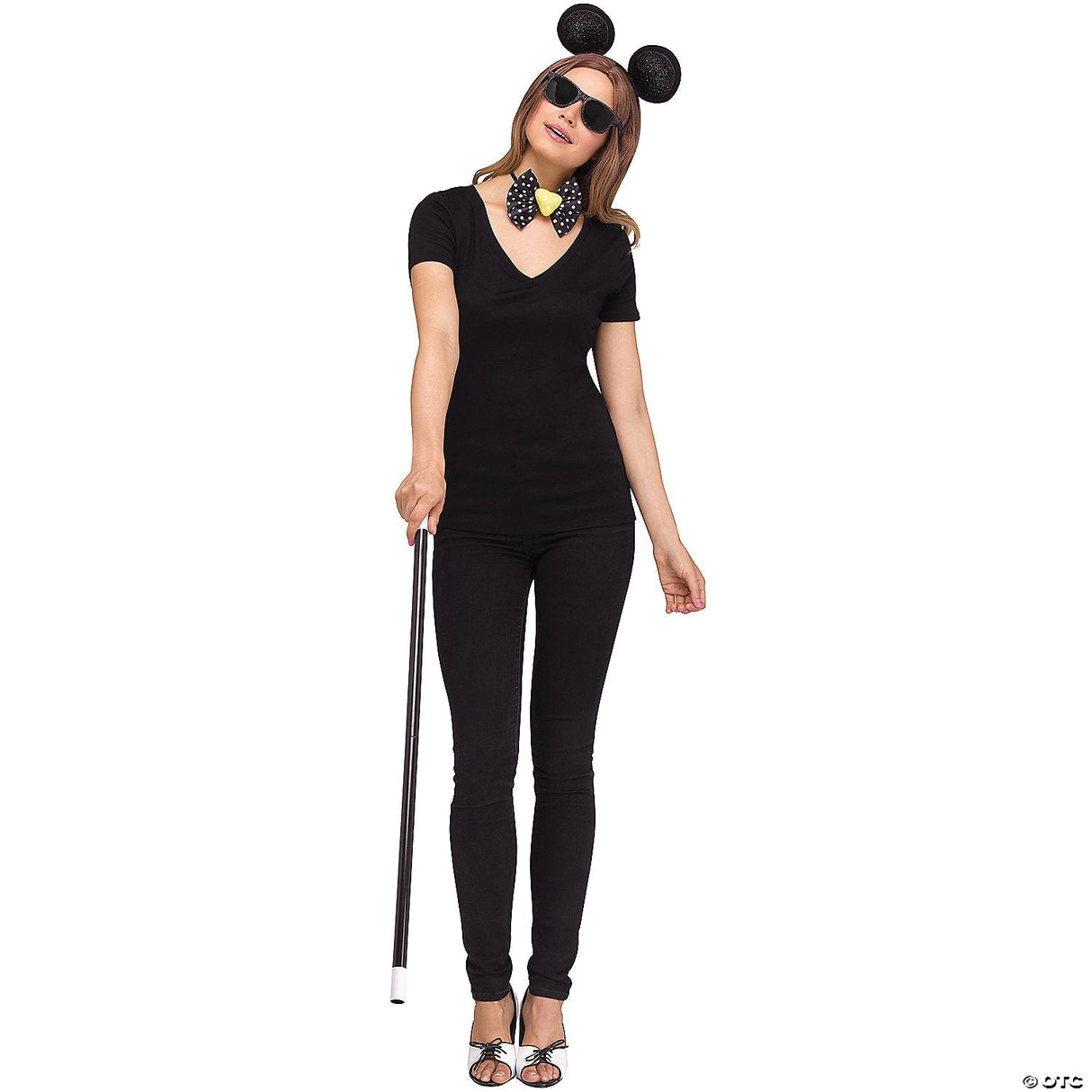 Adult 3 Blind Mice Costume Kit – Funny Group Halloween Party Outfit Accessory