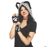 Adults Spotted Sweetie Dalmatian Instant Kit – Halloween Costume Accessory Set