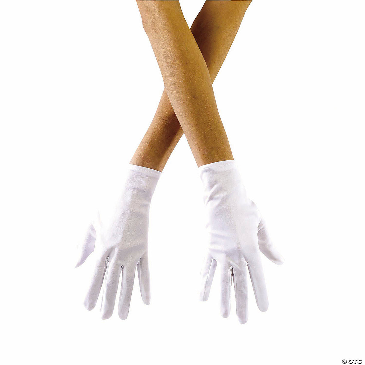 White Theatrical Gloves Pbh