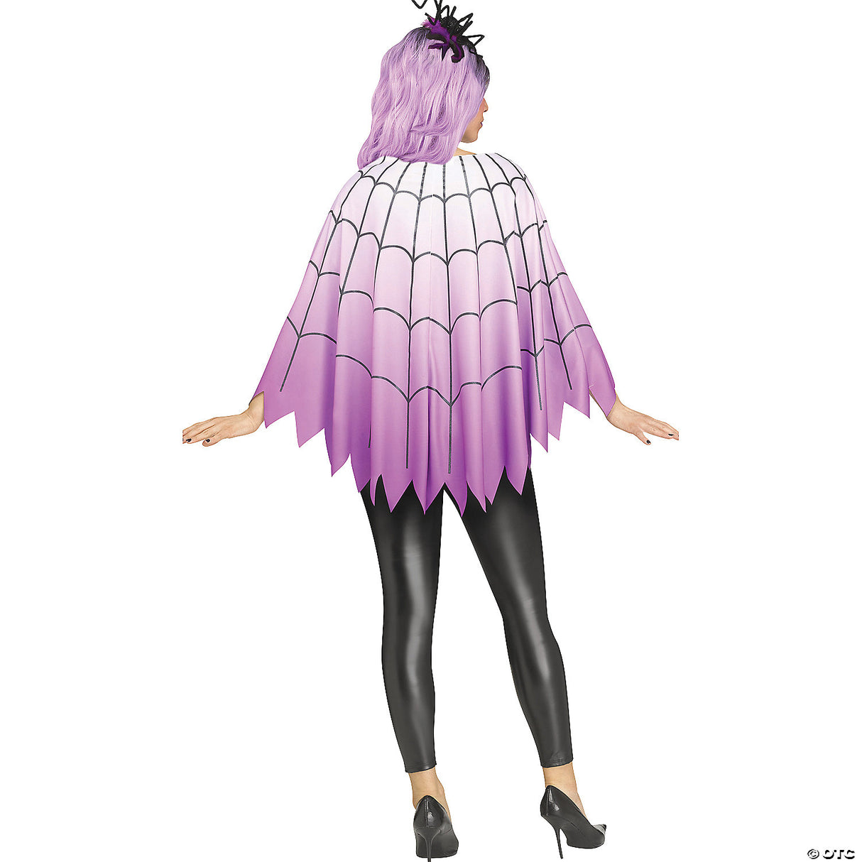 Poncho Spiderweb Purple