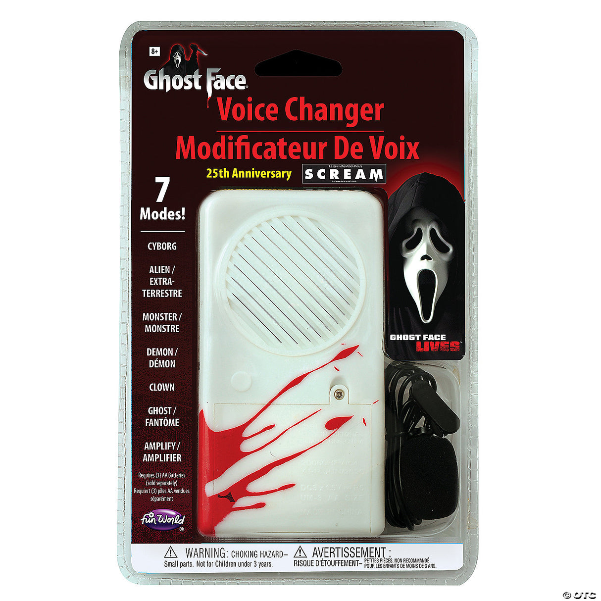 Scream 25th Anvrsy Voice Chang