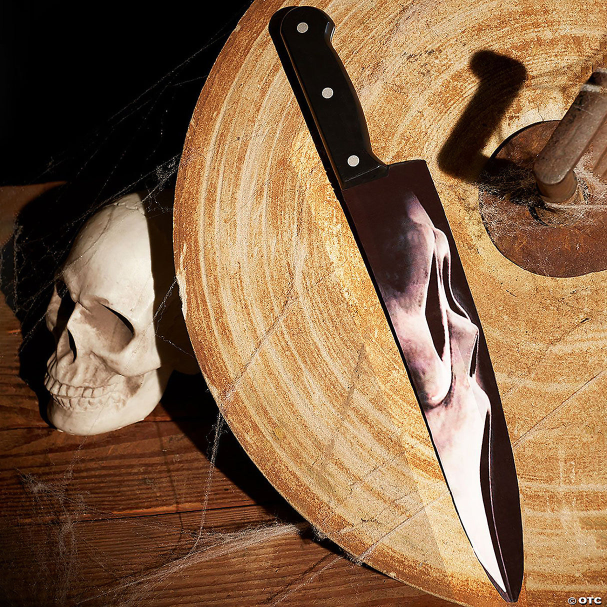 Chef Knife 15 Inch Ghost Face® Graphic Blade