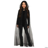 Kids Hooded Sparkle Cape Costume Accessory