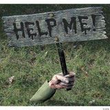 Warning From Below-help Me Sign