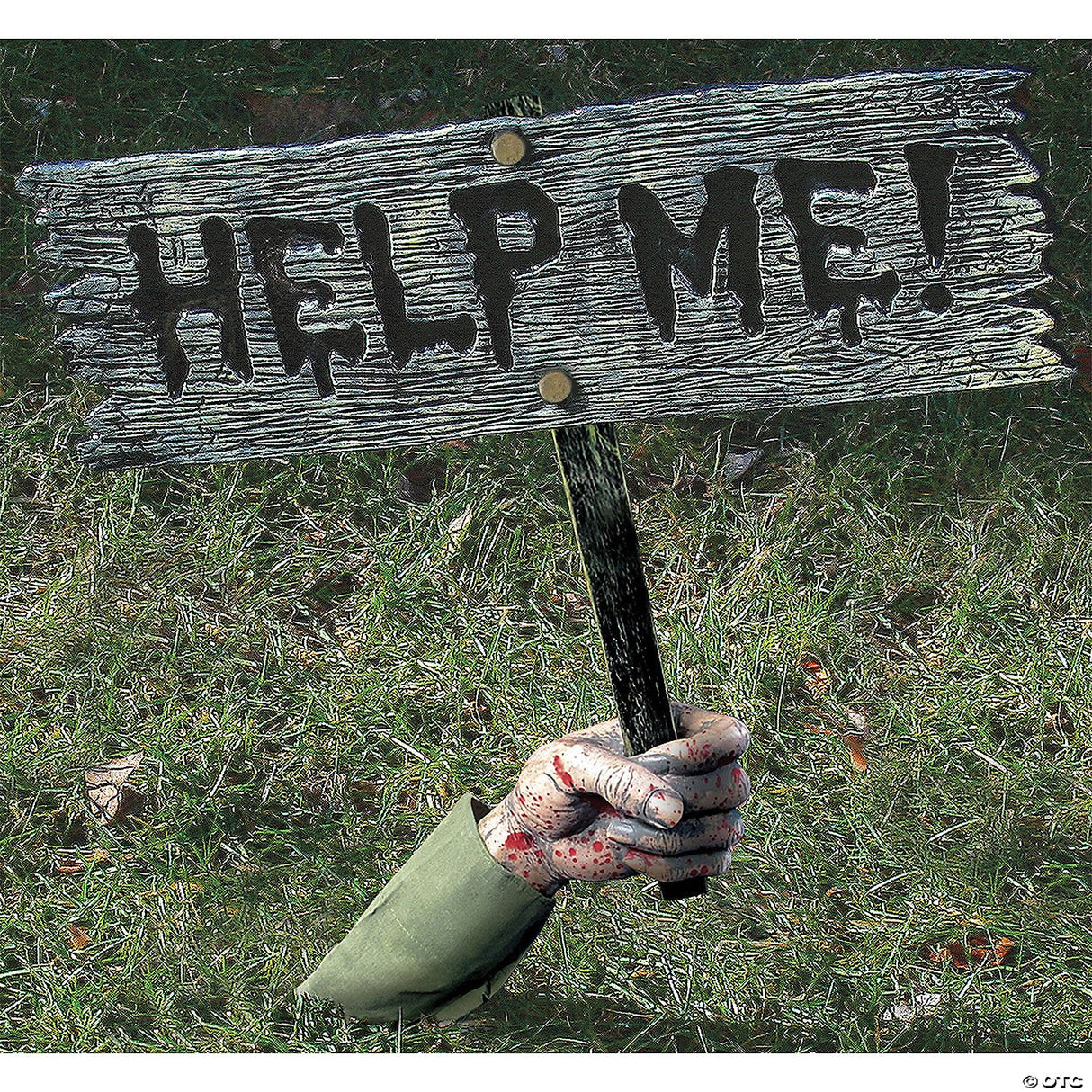 Warning From Below-help Me Sign