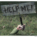 Warning From Below-help Me Sign