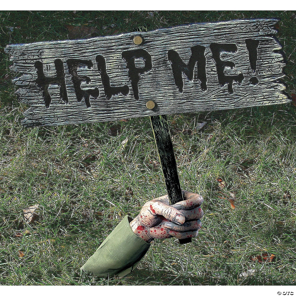 Warning From Below-help Me Sign