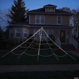 Spider Yard Web 12' L/u 99 Led