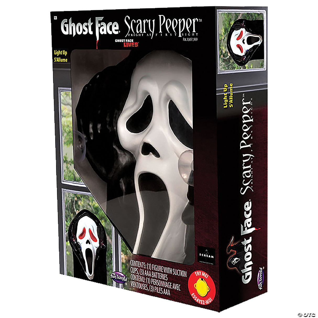 Scream™ Ghost Face® Light-up Window Peeper Decoration