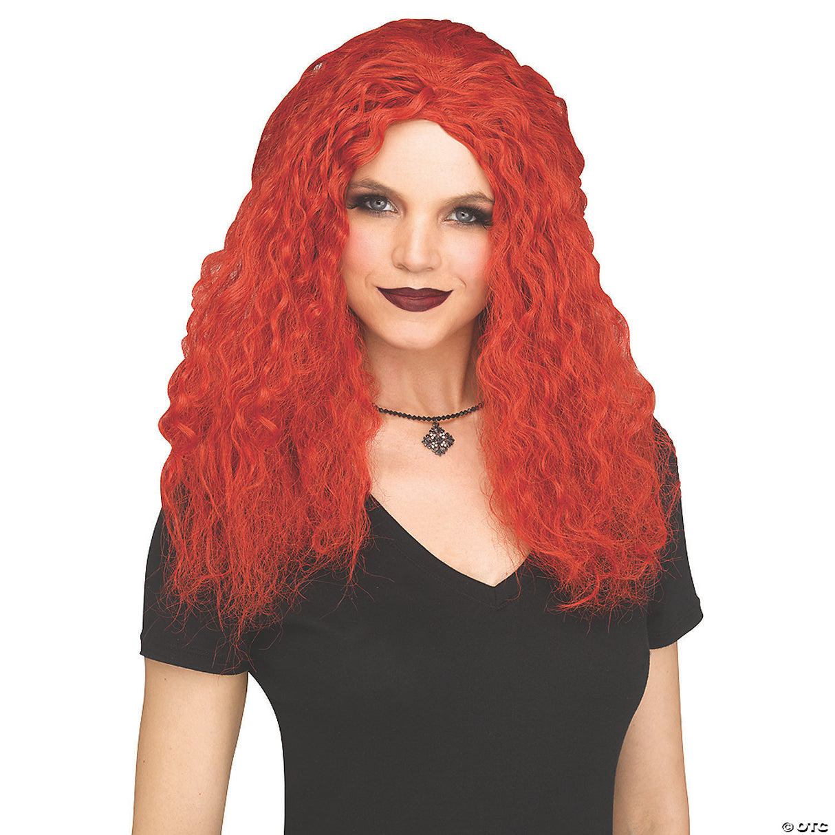 CRIMPED SORCERESS WIG-RED