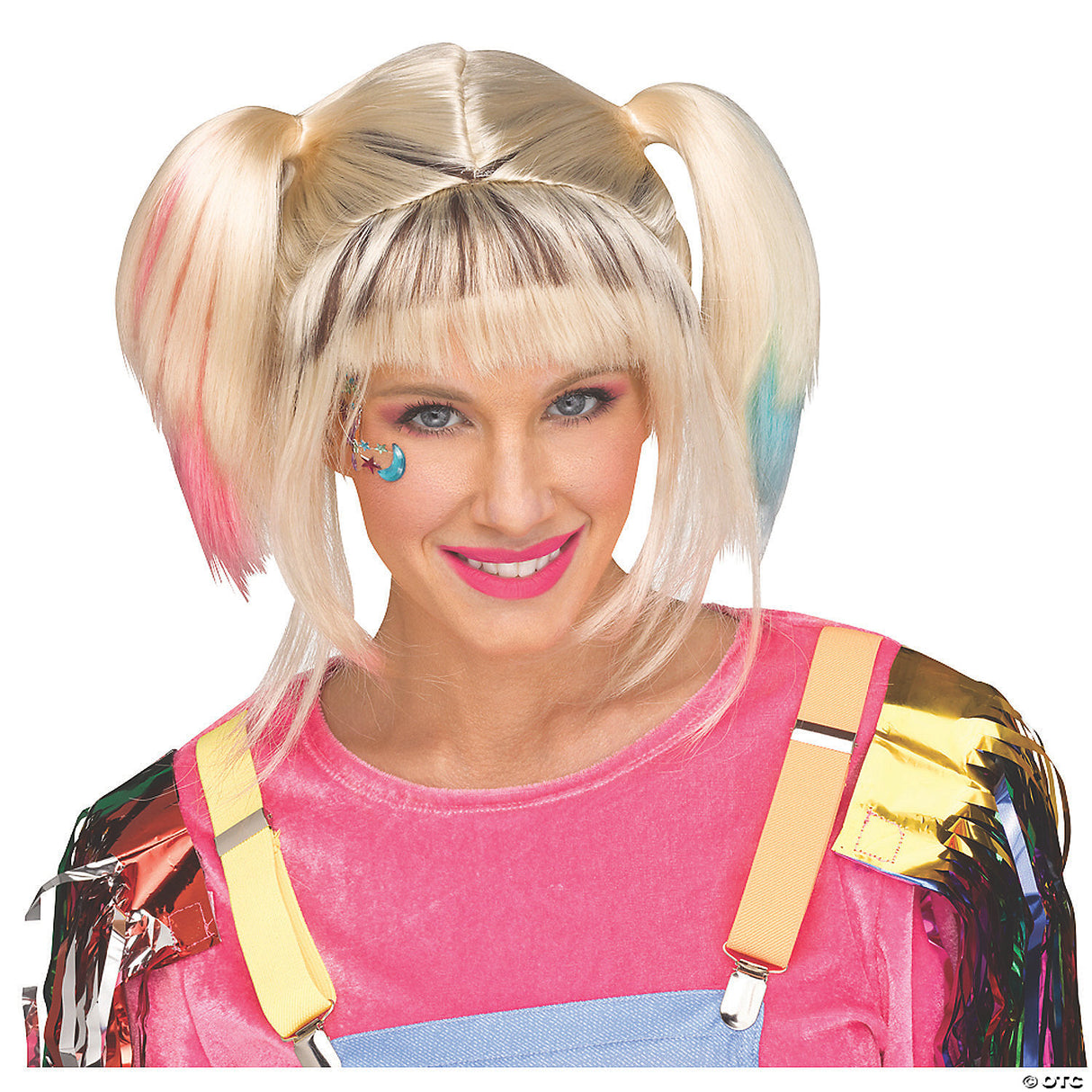 Women's Blonde Rascal Roller Derby Wig