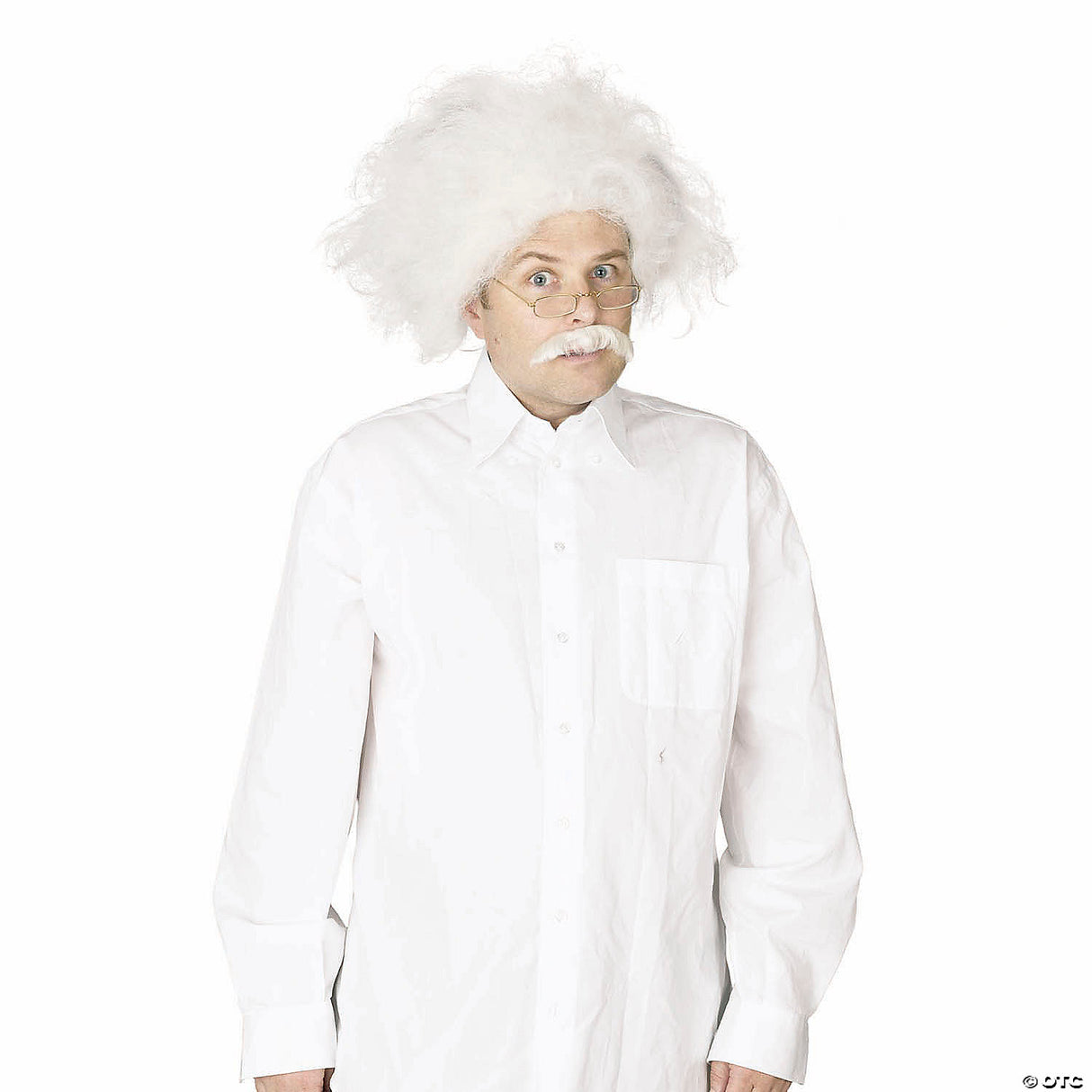 Scientist Wig And Mustache