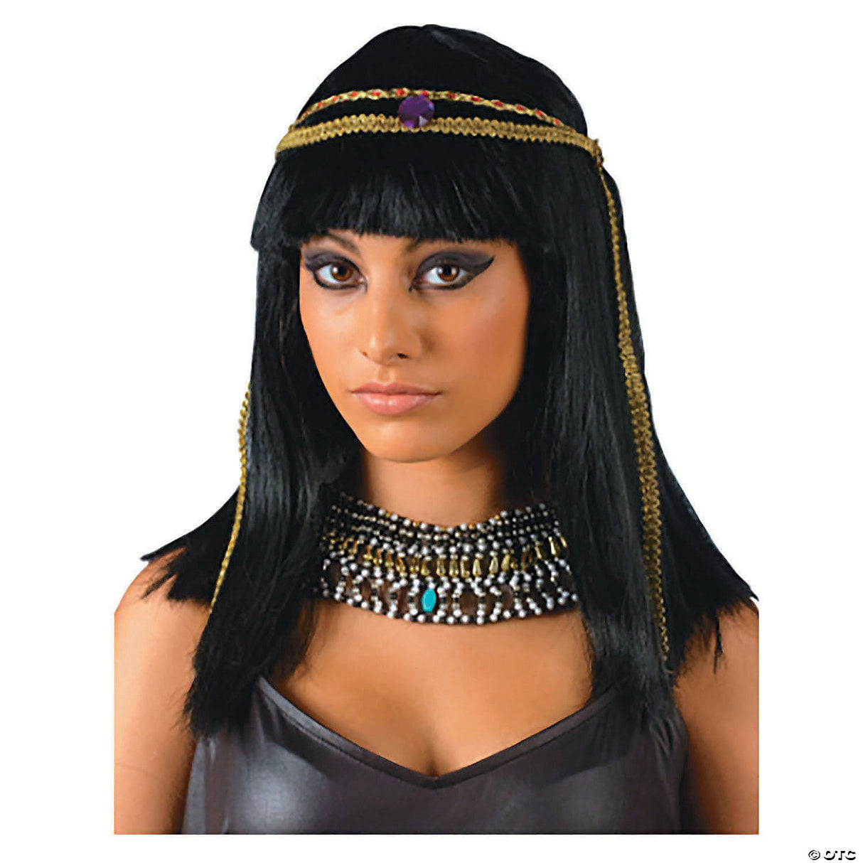 Women's Black Egyptian Queen Wig