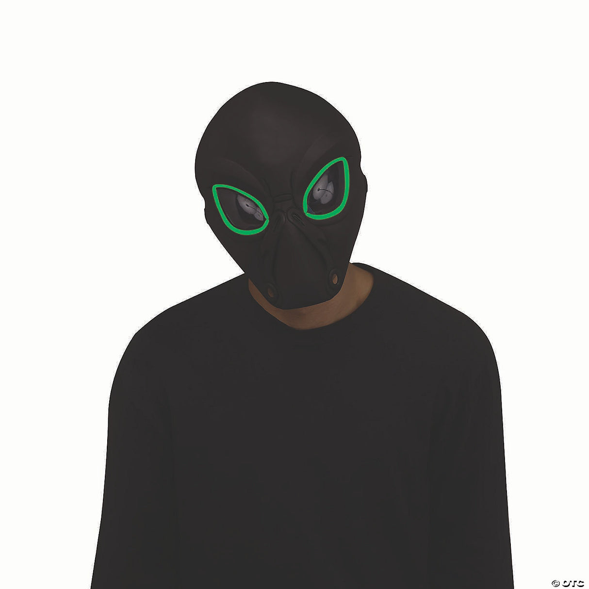 E.l. Lightup Alien Mask - Halloween Mask Costume Accessory Party Cosplay