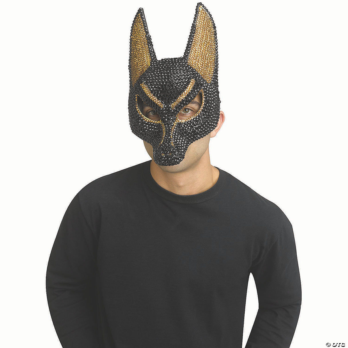 Bling Anubis Mask - Halloween Mask Costume Accessory Party Cosplay
