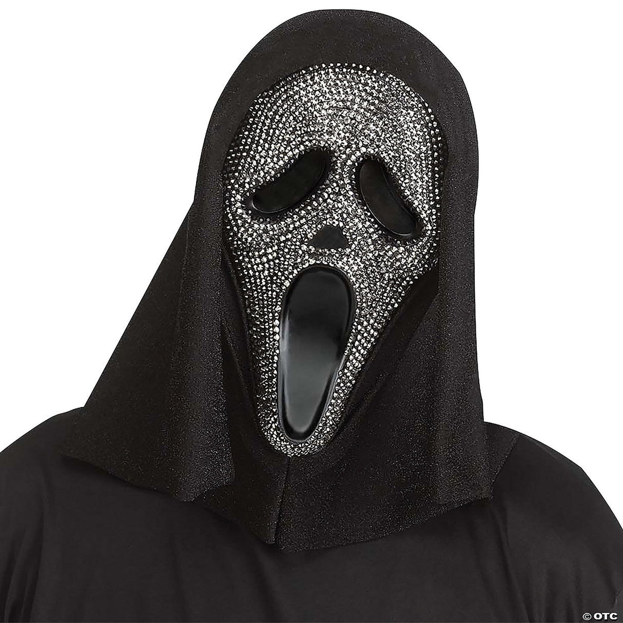 Ghost Face Bling Mask