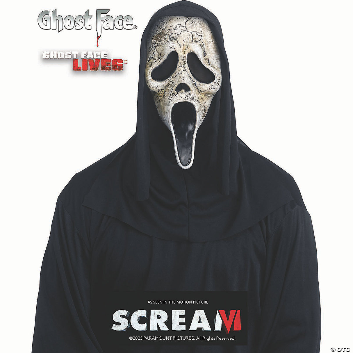 Ghost Face Aged Mask