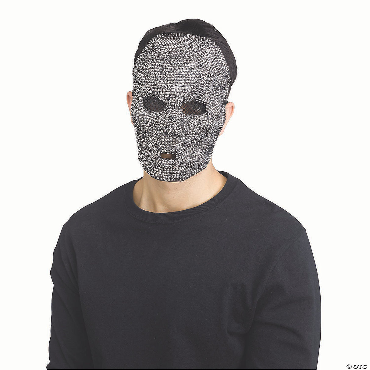 Gunpowder Bling Skull Mask - Halloween Mask Costume Accessory Party Cosplay