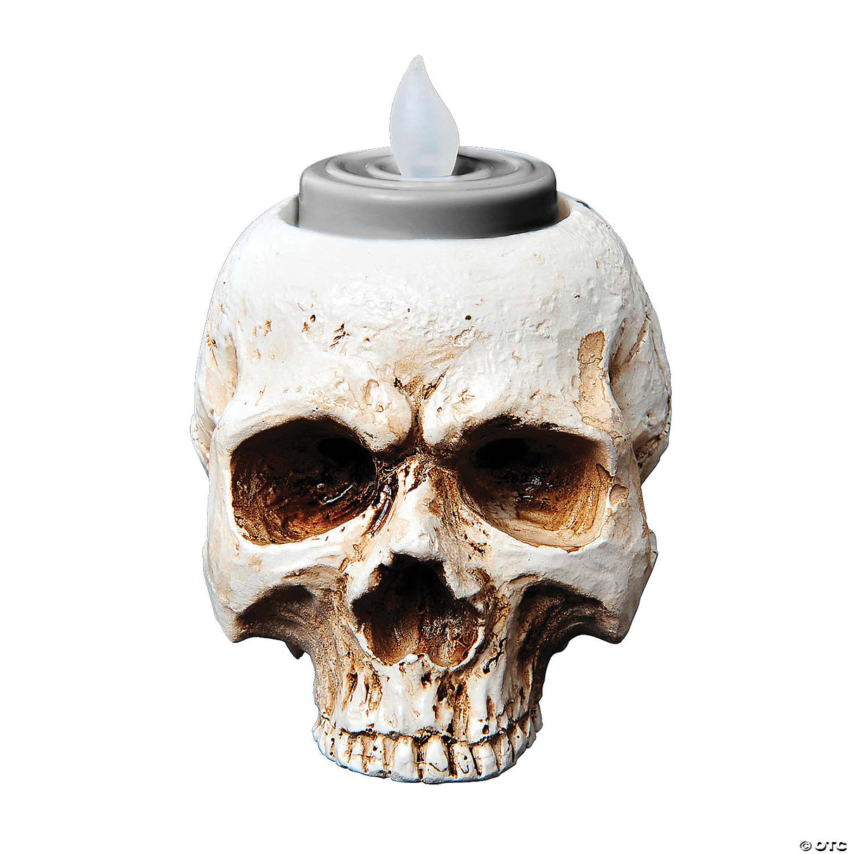 3.4" Skull Tea Lights Halloween Decor