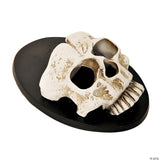 6" Skull Wall Sconce Halloween Decor