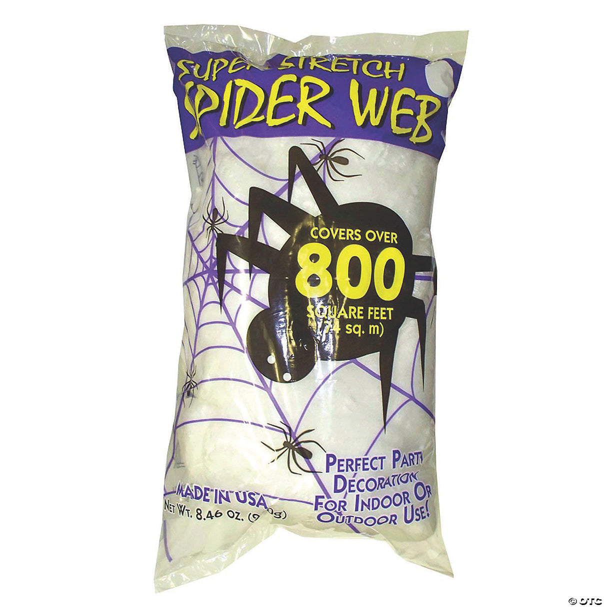 White Spider Web Halloween Decor