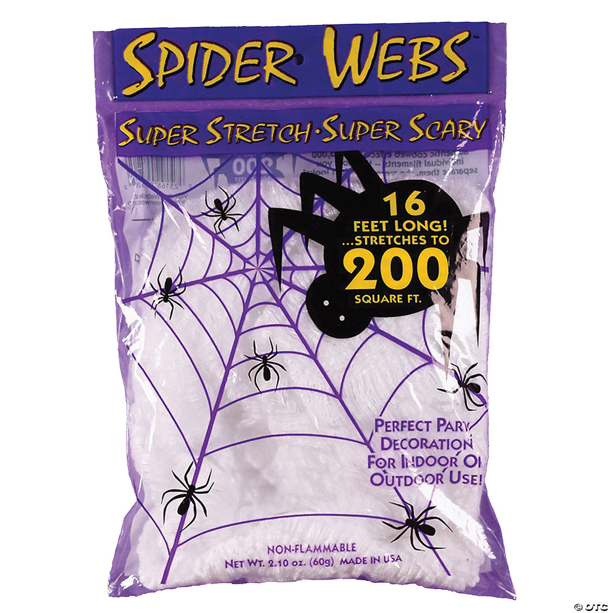 SUPER GLOW SPIDER WEB