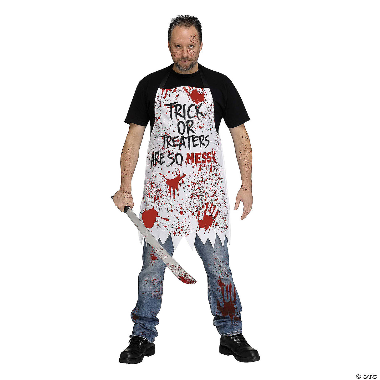 Adults Messy Horror Apron Costume Accessory