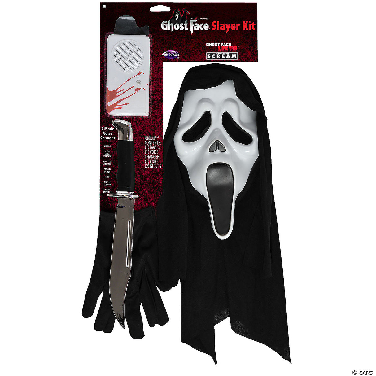 Scream™ Ghostface Slayer Kit With Mask, Knife & Voice Box