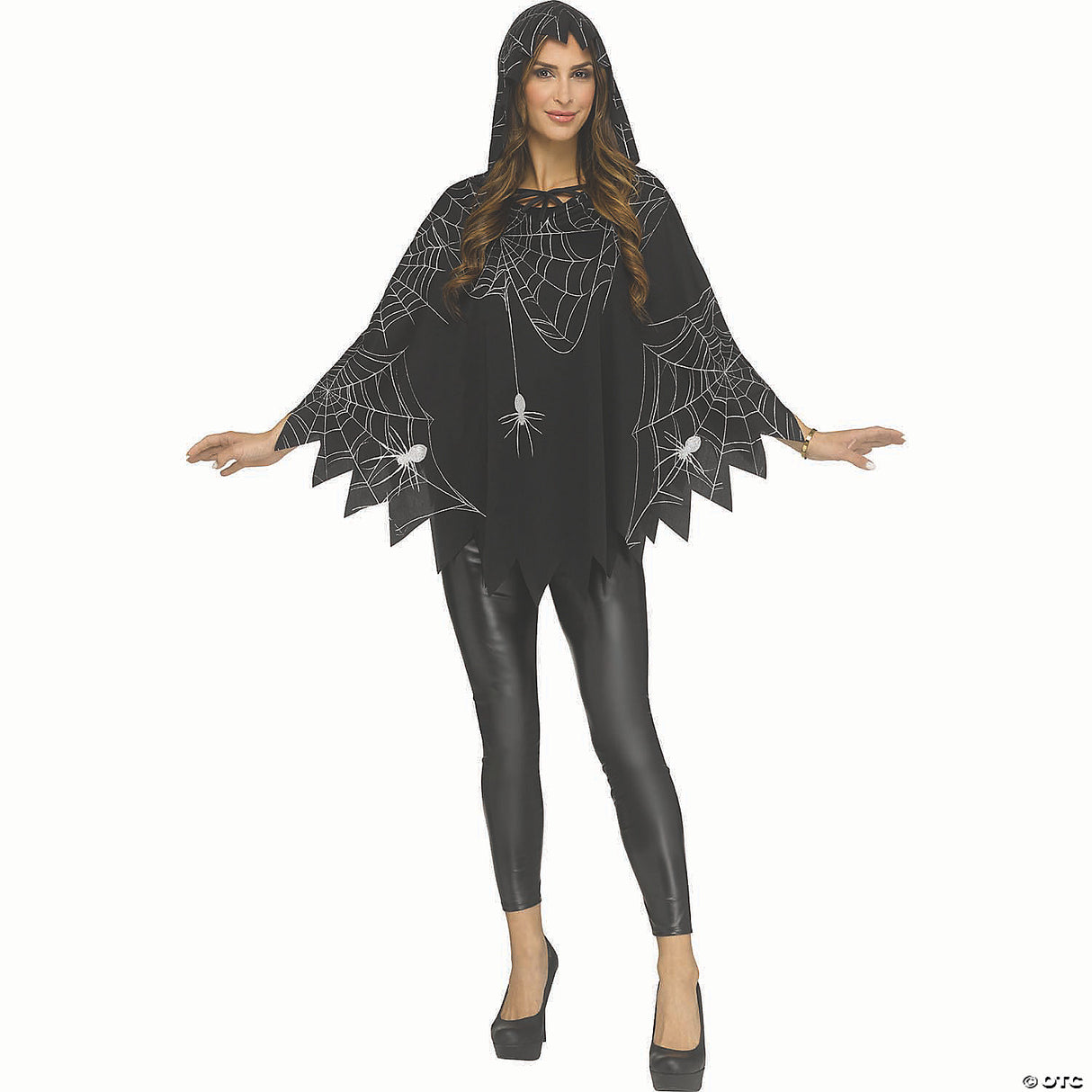 Spider Web Classic Poncho Adl