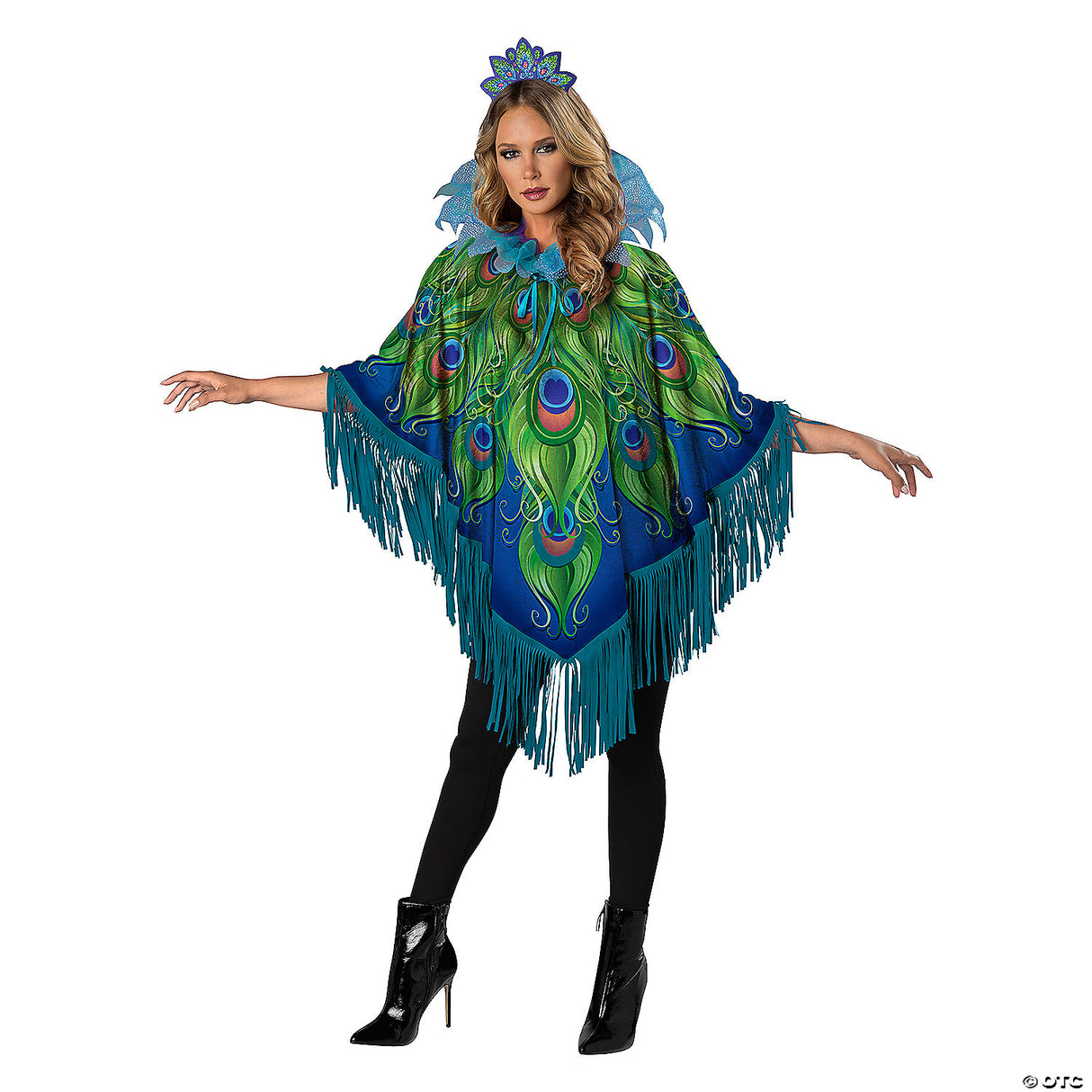 Poncho Peacock Instant Set