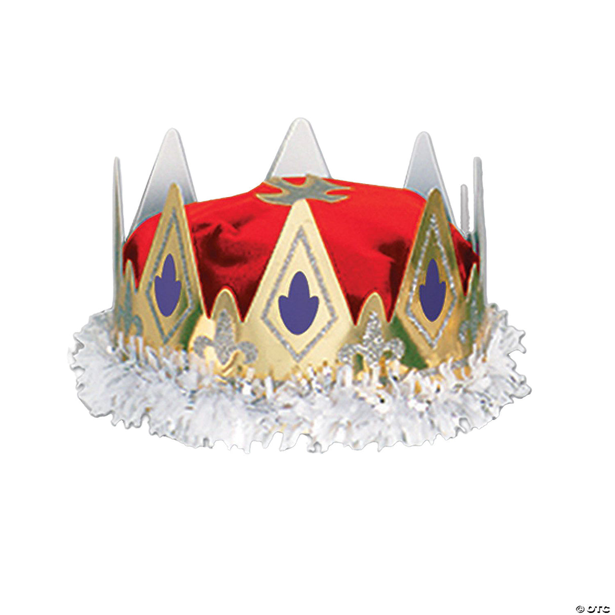 REGAL ROYALTY QUEEN CROWN-RED