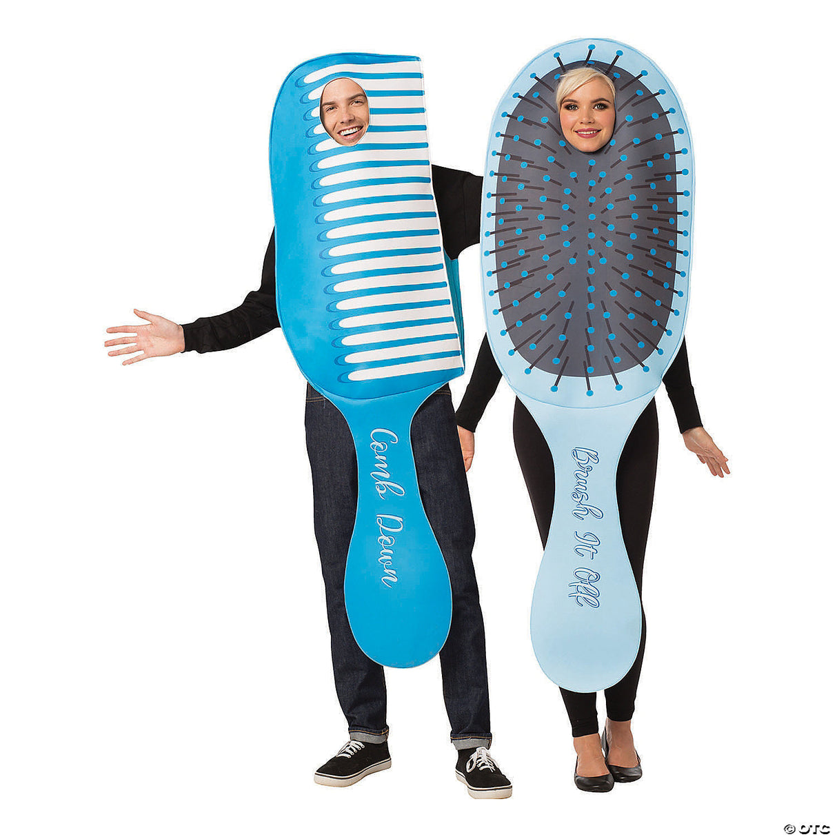 Comb & Brush Couple Costumes