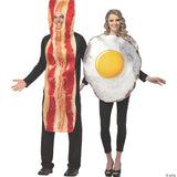 Adult Bacon And Egg Couple Costumes - Halloween Costume Accessory Party Dress Up
