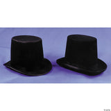 Adults Economy Black Stovepipe Hat