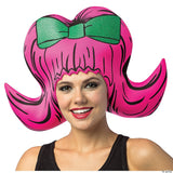 ADULT BOUFFANT HEADPIECE FOAM PURPLE