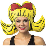 ADULT BOUFFANT HEADPIECE FOAM PURPLE