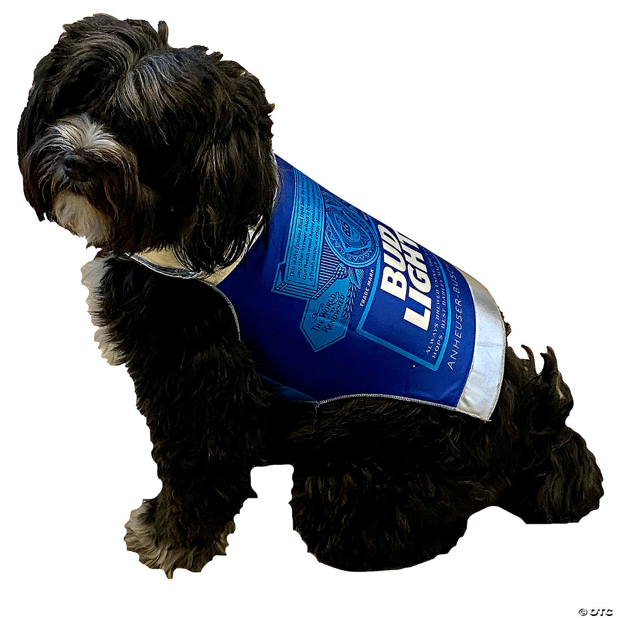 BUD LIGHT CAN DOG COSTUME XS-S