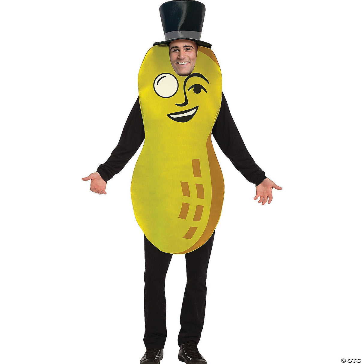 Adults Planters™ Mr. Peanut Costume Funny Iconic Halloween Cosplay Party Outfit
