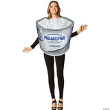 Adults Kraft™ Philadelphia Cream Cheese Costume – Funny Food Halloween Cosplay