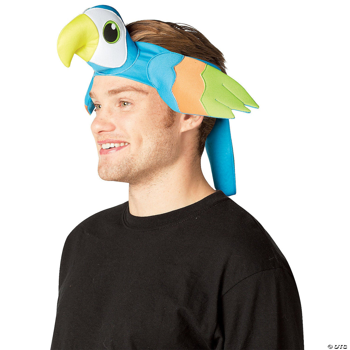 Adult Parrot Headband – Tropical Bird Costume Accessory Halloween Party Dress Up