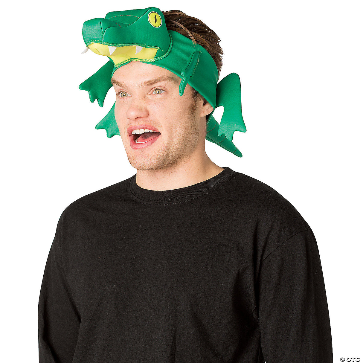 Adults Alligator Headband – Funny Animal Halloween Cosplay Party Accessory