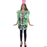 Adults Bubble Tea Costume – Funny Drink Halloween Cosplay Party Outfit