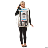 Adults Pay Phone Costume – Retro Funny Halloween Cosplay Party Outfit